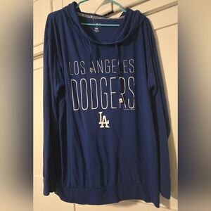 Majestic Blue Dodgers Hoodie